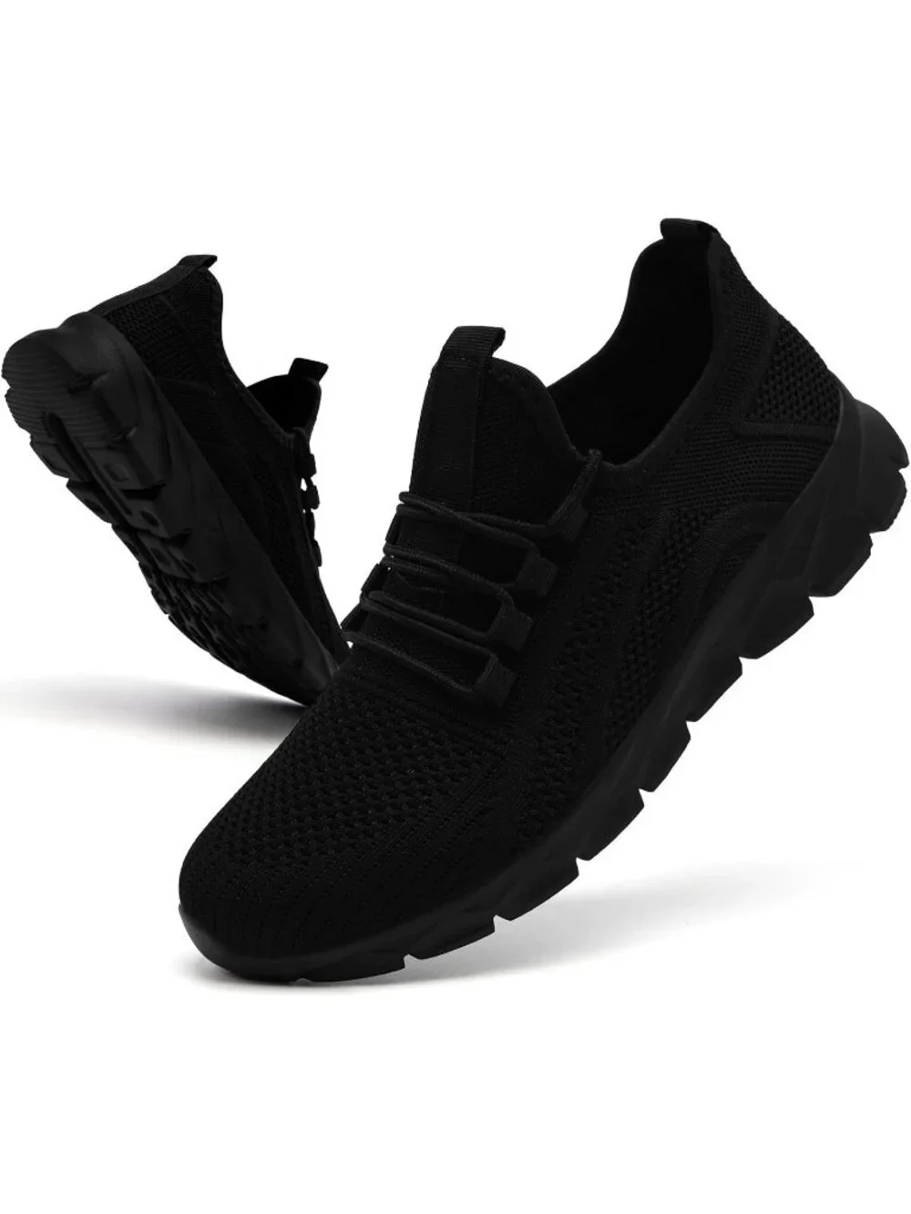Men's Black Running Shoes Fashion Sneakers Tennis Walking Casual Athletic Shoes